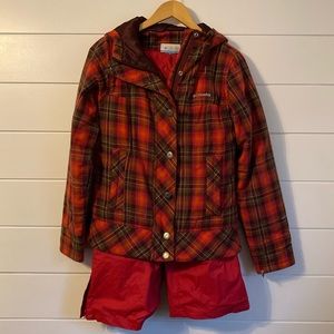 SkiJacket size Medium and Snowpants Sm.